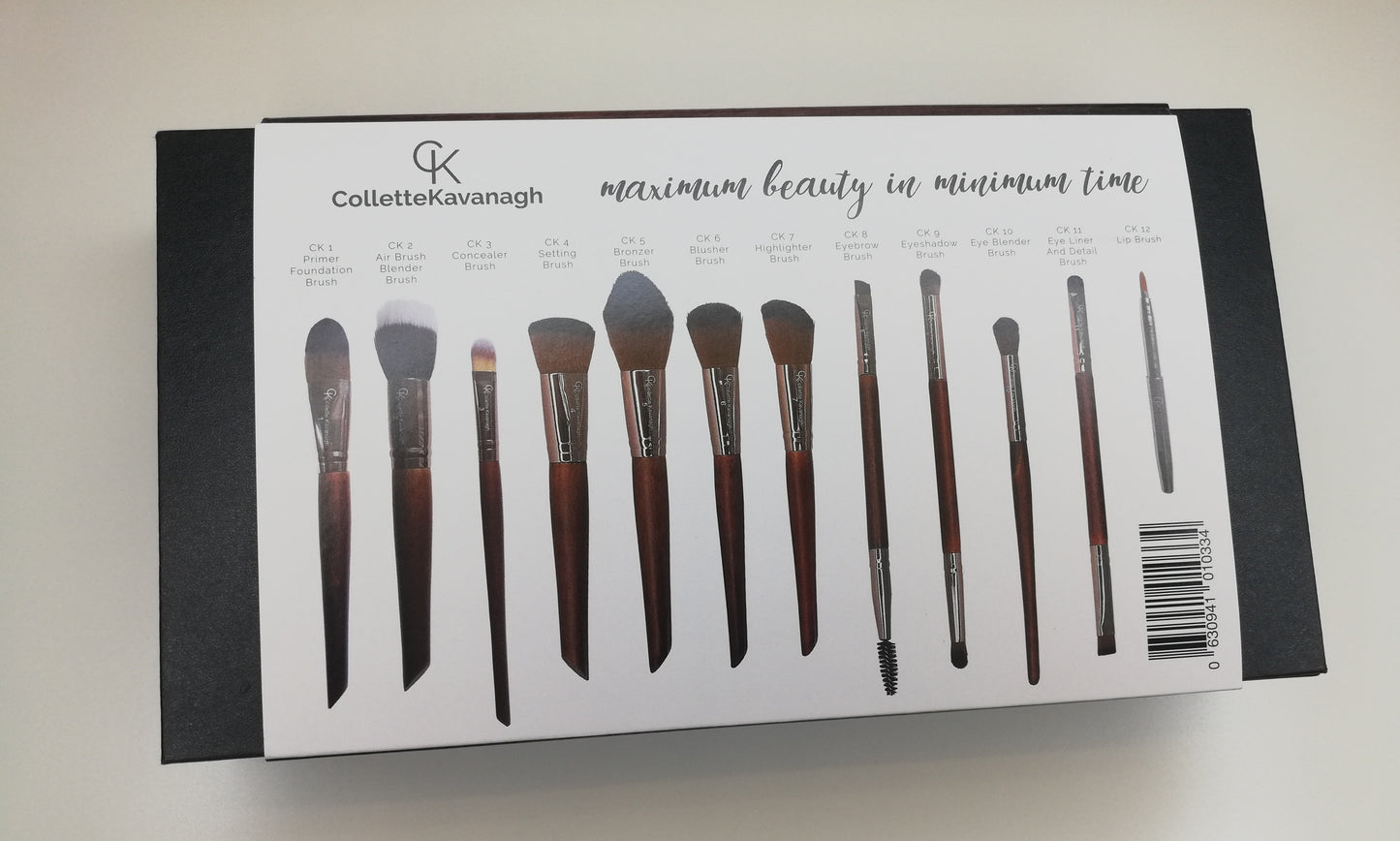The Complete 12 piece Professional MakeUp Brush Set